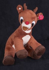 Commonwealth Toy Rudolph the Red Nosed Reindeer Musical Plush